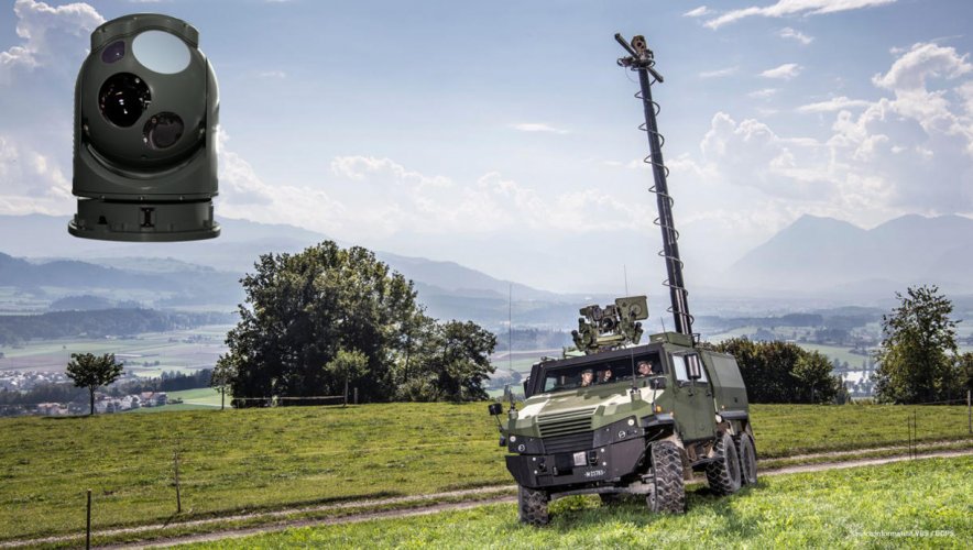 SWISS ARMED FORCES TO RECEIVE L3HARRIS TECHNOLOGIES WESCAM MX™RSTA EO